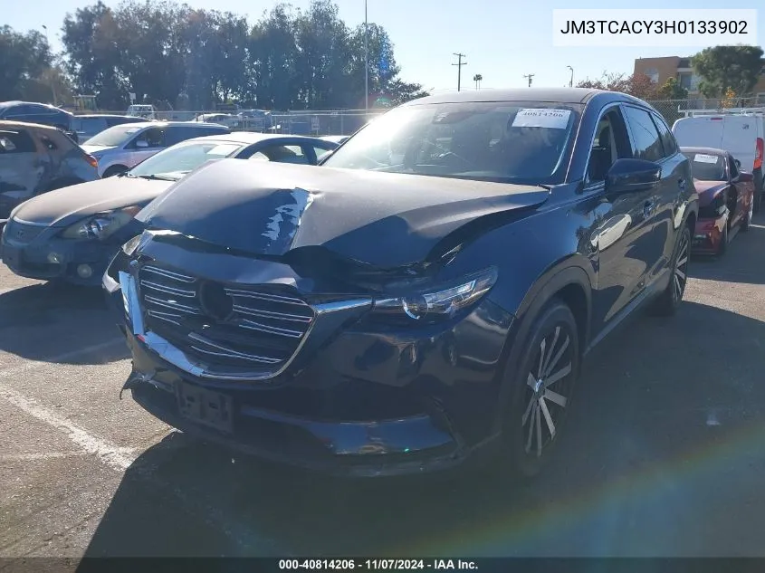 2017 Mazda Cx-9 Touring VIN: JM3TCACY3H0133902 Lot: 40814206