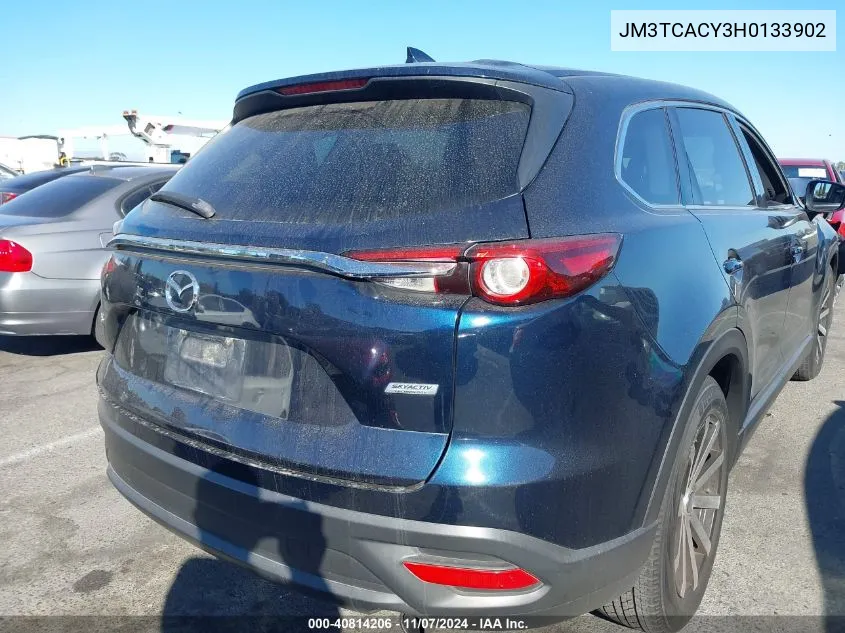 2017 Mazda Cx-9 Touring VIN: JM3TCACY3H0133902 Lot: 40814206