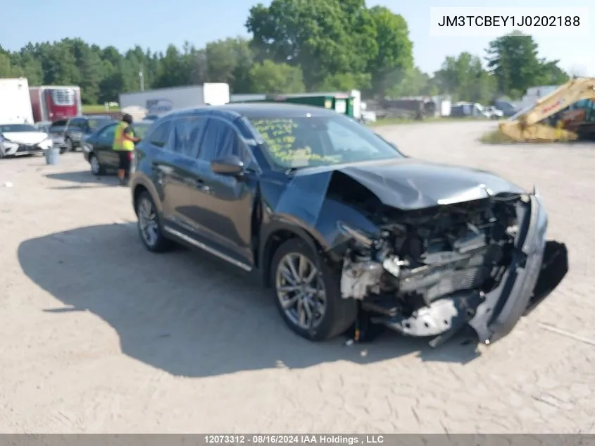 2018 Mazda Cx-9 Signature VIN: JM3TCBEY1J0202188 Lot: 12073312