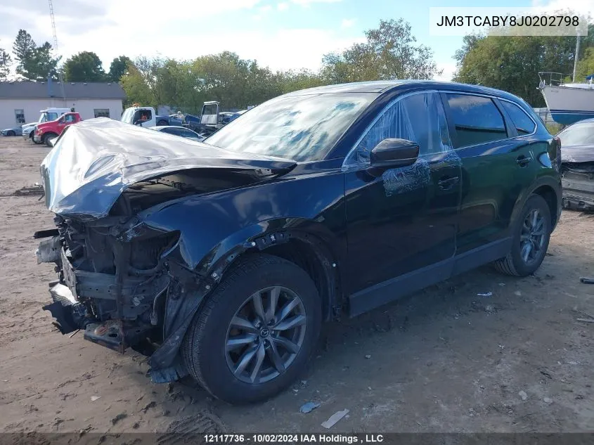 JM3TCABY8J0202798 2018 Mazda Cx-9 Sport