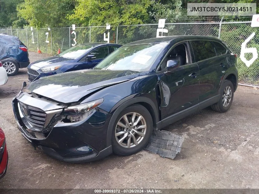 JM3TCBCY5J0214511 2018 Mazda Cx-9 Touring