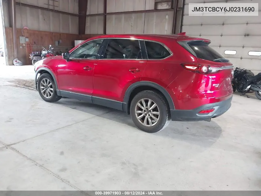 JM3TCBCY6J0231690 2018 Mazda Cx-9 Touring