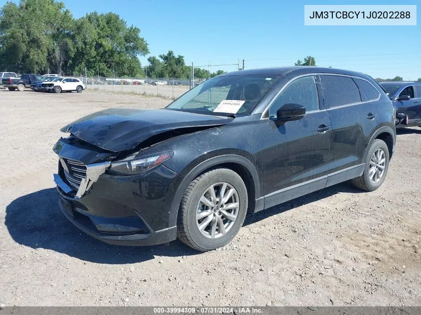 JM3TCBCY1J0202288 2018 Mazda Cx-9 Touring