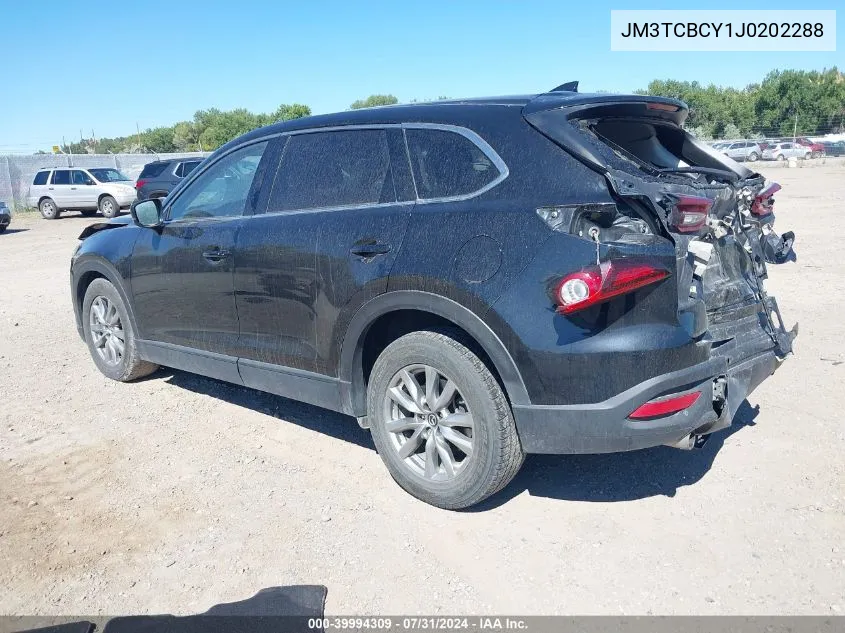 2018 Mazda Cx-9 Touring VIN: JM3TCBCY1J0202288 Lot: 39994309