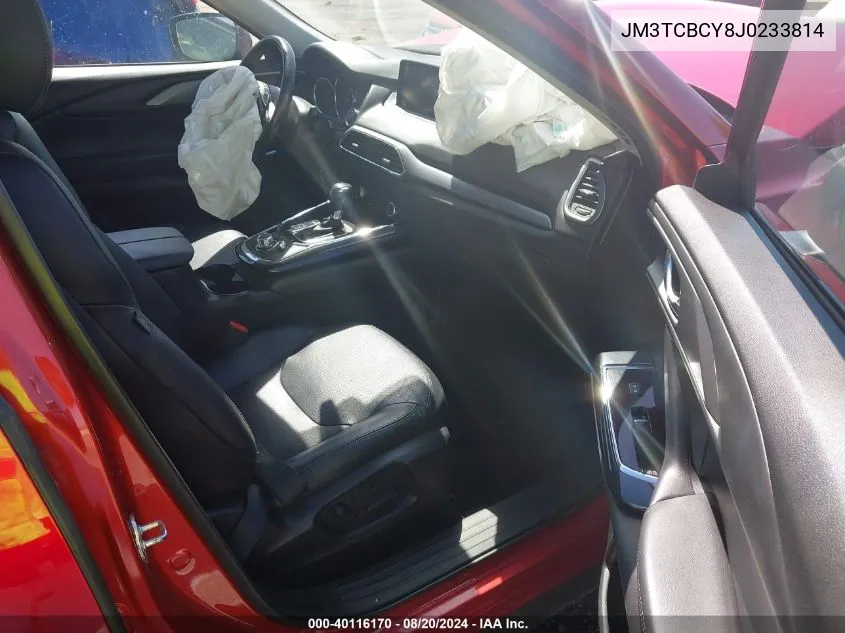 JM3TCBCY8J0233814 2018 Mazda Cx-9 Touring