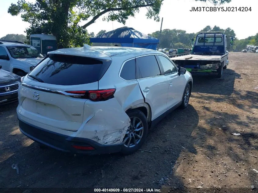 2018 Mazda Cx-9 Sport VIN: JM3TCBBY5J0214204 Lot: 40149609