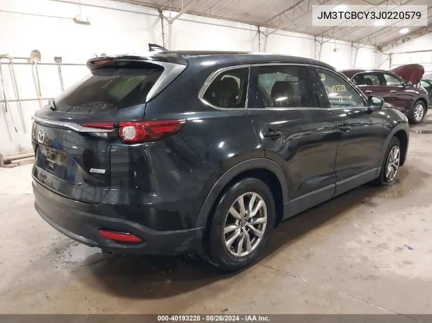 2018 Mazda Cx-9 Touring VIN: JM3TCBCY3J0220579 Lot: 40193228