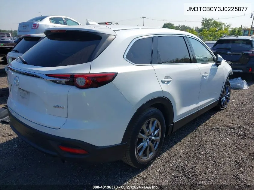 2018 Mazda Cx-9 Touring VIN: JM3TCBCY3J0225877 Lot: 40196370