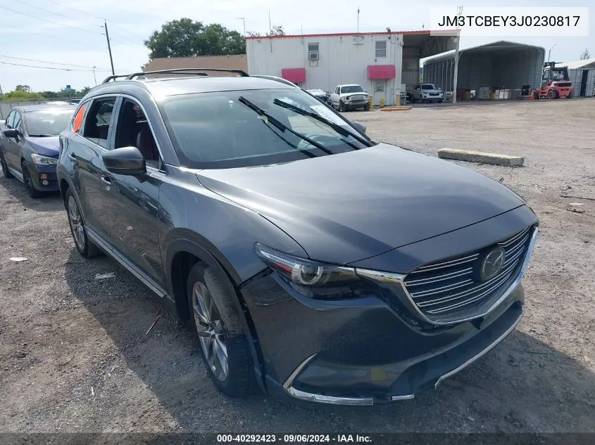 2018 Mazda Cx-9 Signature VIN: JM3TCBEY3J0230817 Lot: 40292423