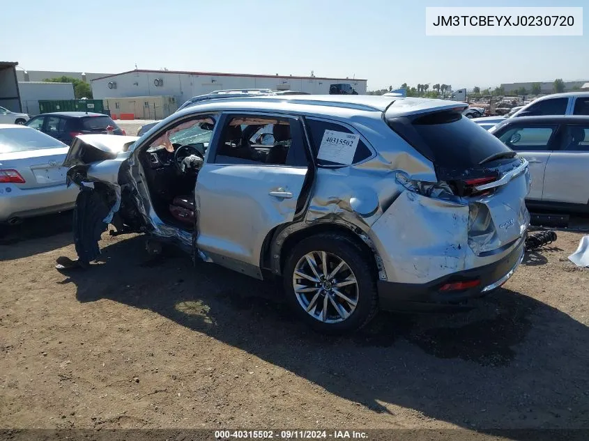 2018 Mazda Cx-9 Signature VIN: JM3TCBEYXJ0230720 Lot: 40315502