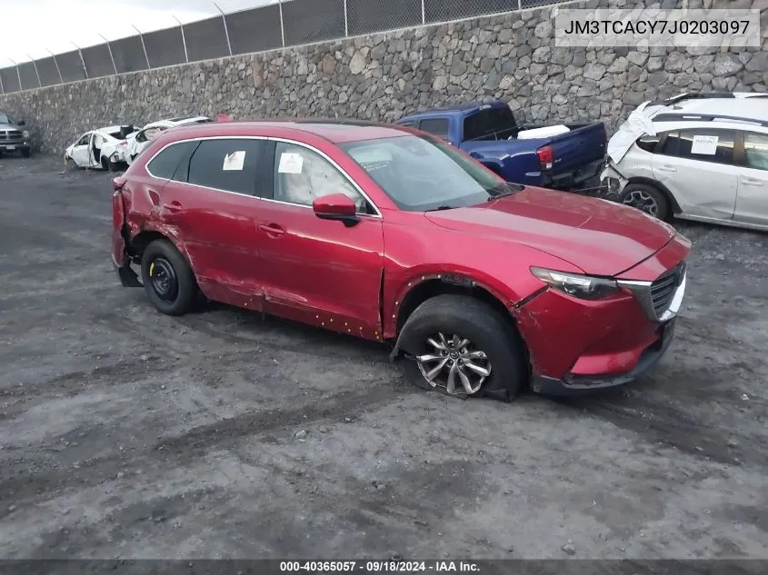 JM3TCACY7J0203097 2018 Mazda Cx-9 Touring