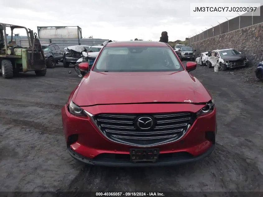 JM3TCACY7J0203097 2018 Mazda Cx-9 Touring