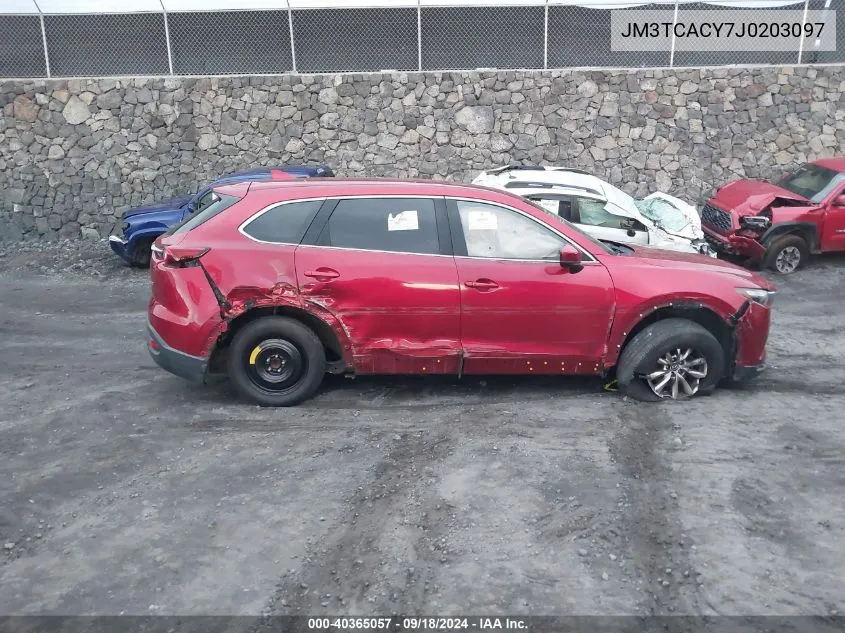 2018 Mazda Cx-9 Touring VIN: JM3TCACY7J0203097 Lot: 40365057