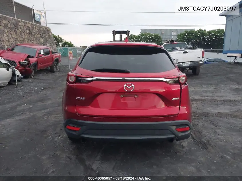 JM3TCACY7J0203097 2018 Mazda Cx-9 Touring