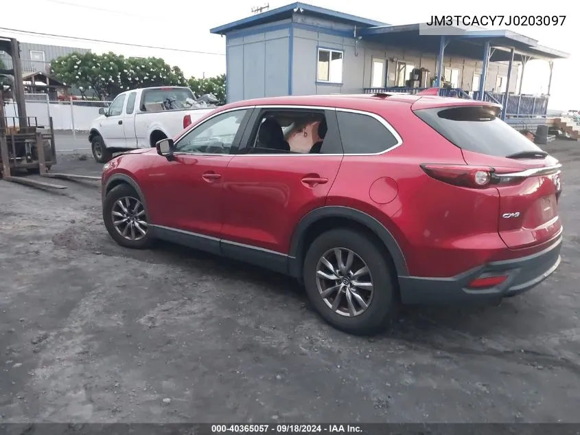 JM3TCACY7J0203097 2018 Mazda Cx-9 Touring