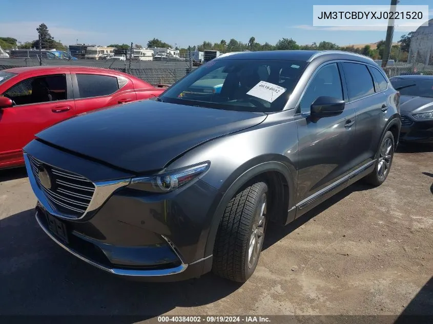 JM3TCBDYXJ0221520 2018 Mazda Cx-9 Grand Touring