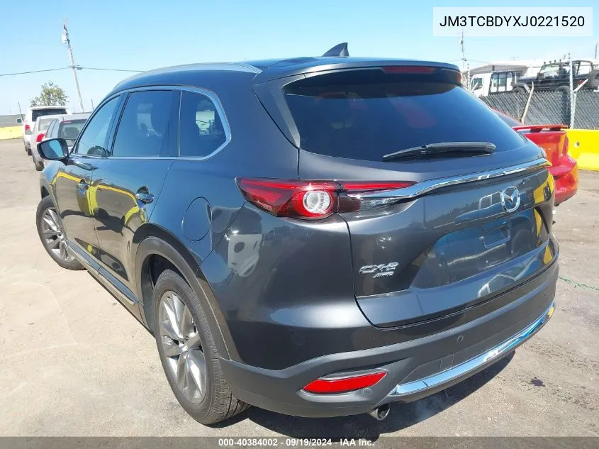 JM3TCBDYXJ0221520 2018 Mazda Cx-9 Grand Touring