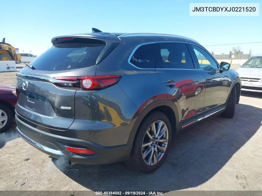 JM3TCBDYXJ0221520 2018 Mazda Cx-9 Grand Touring