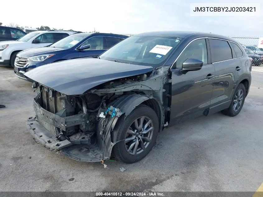 JM3TCBBY2J0203421 2018 Mazda Cx-9 Sport