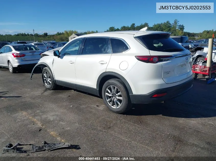 JM3TCBCY5J0202553 2018 Mazda Cx-9 Touring