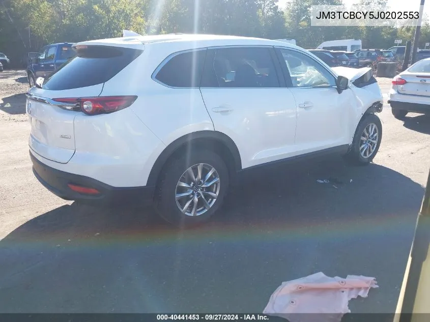 JM3TCBCY5J0202553 2018 Mazda Cx-9 Touring