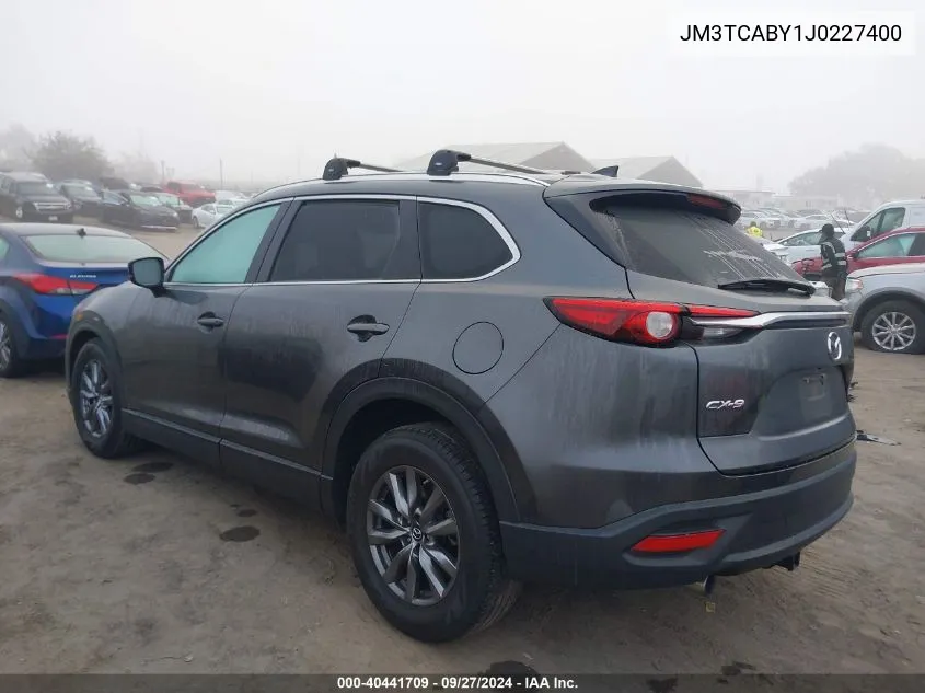 JM3TCABY1J0227400 2018 Mazda Cx-9 Sport