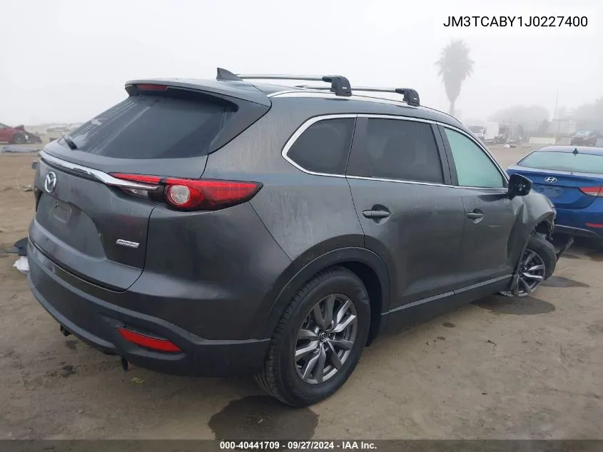 JM3TCABY1J0227400 2018 Mazda Cx-9 Sport