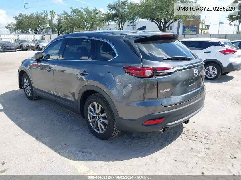 JM3TCACY2J0236220 2018 Mazda Cx-9 Touring