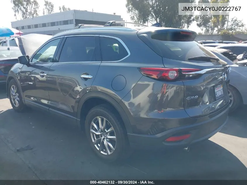 JM3TCACY0J0222767 2018 Mazda Cx-9 Touring