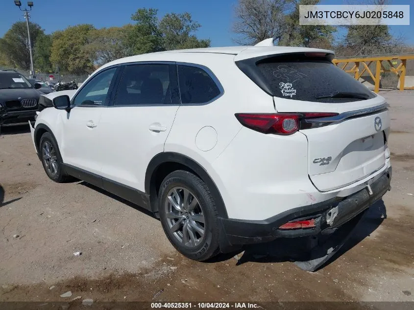 2018 Mazda Cx-9 Touring VIN: JM3TCBCY6J0205848 Lot: 40525351