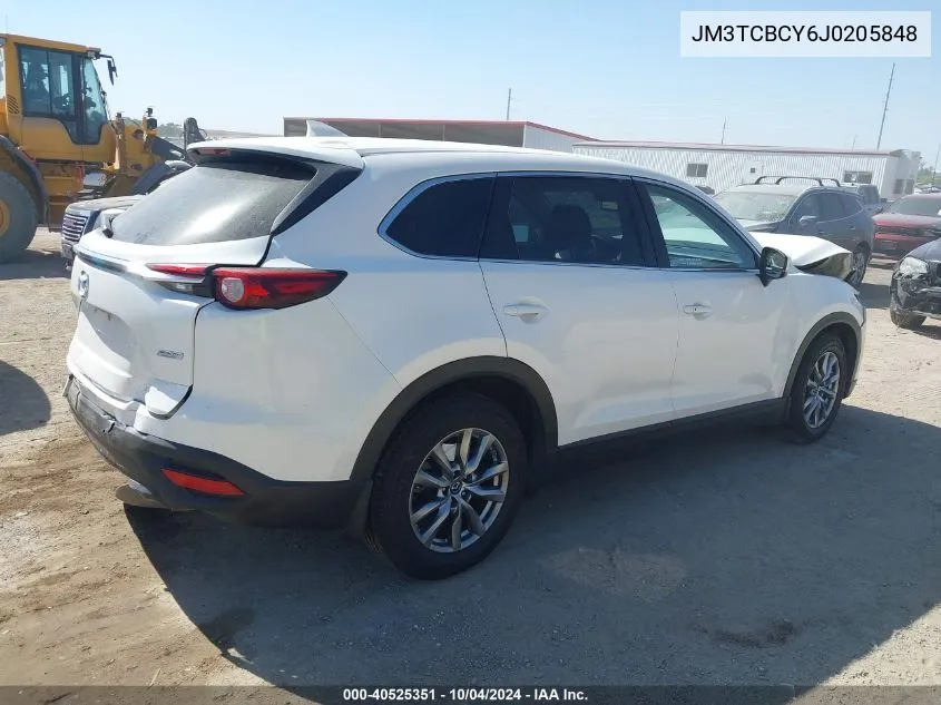 2018 Mazda Cx-9 Touring VIN: JM3TCBCY6J0205848 Lot: 40525351