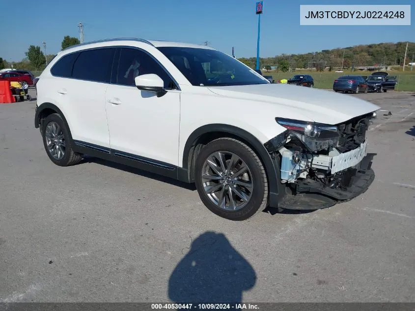 2018 Mazda Cx-9 Grand Touring VIN: JM3TCBDY2J0224248 Lot: 40530447