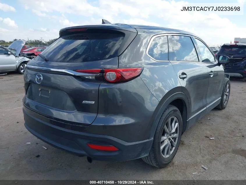 JM3TCACY7J0233698 2018 Mazda Cx-9 Touring