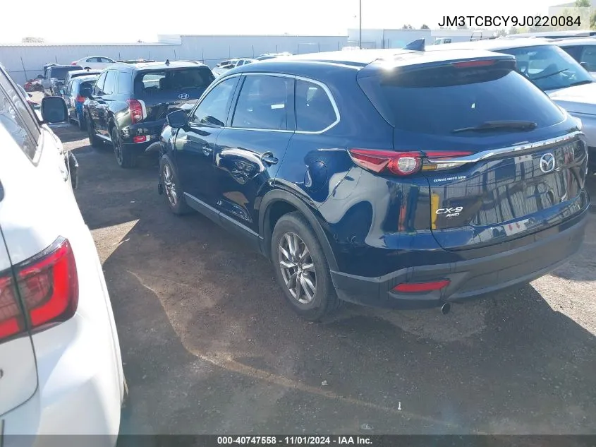 2018 Mazda Cx-9 Touring VIN: JM3TCBCY9J0220084 Lot: 40747558