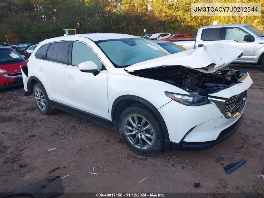 2018 Mazda Cx-9 Touring VIN: JM3TCACY7J0212544 Lot: 40817158