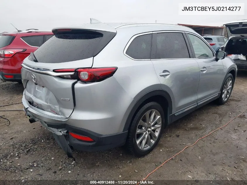 2018 Mazda Cx-9 Signature VIN: JM3TCBEY5J0214277 Lot: 40912488