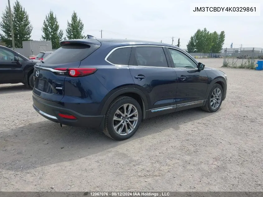 JM3TCBDY4K0329861 2019 Mazda Cx-9 Grand Touring