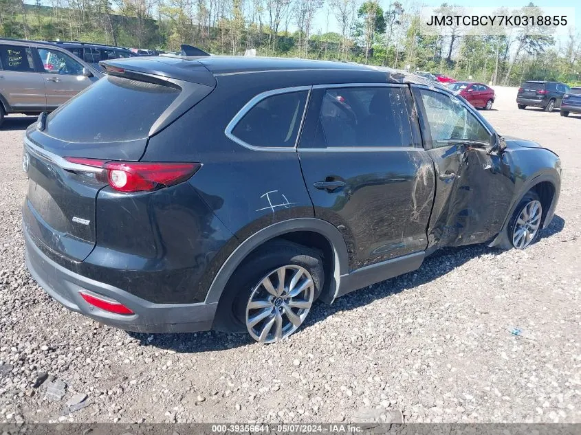 2019 Mazda Cx-9 Touring VIN: JM3TCBCY7K0318855 Lot: 39356641