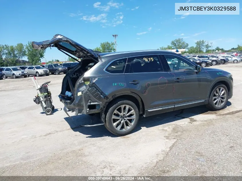 JM3TCBEY3K0329588 2019 Mazda Cx-9 Signature