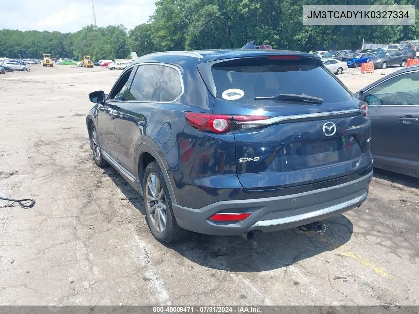 2019 Mazda Cx-9 Grand Touring VIN: JM3TCADY1K0327334 Lot: 40009471