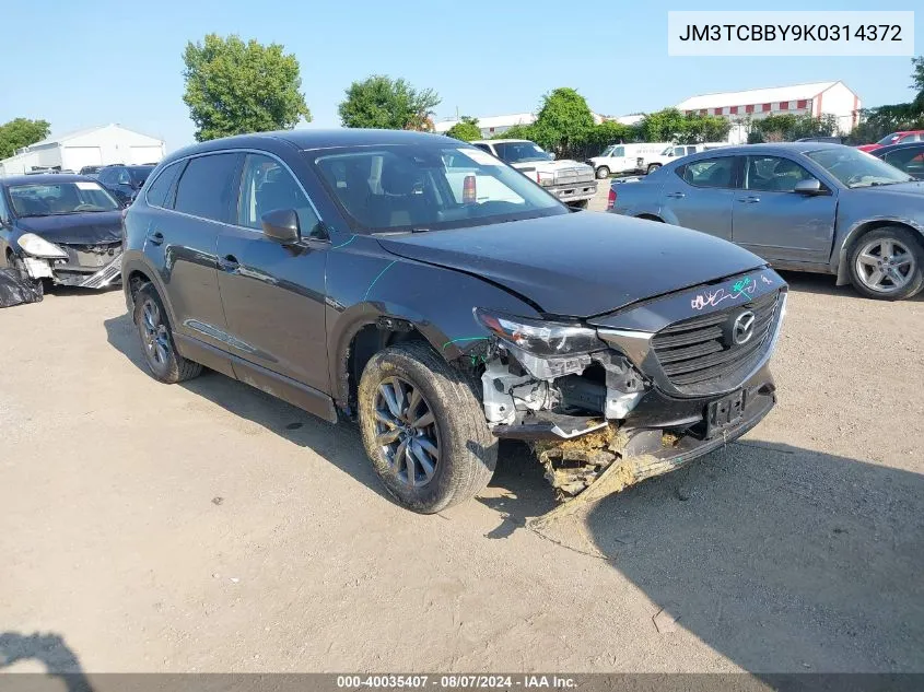 2019 Mazda Cx-9 Sport VIN: JM3TCBBY9K0314372 Lot: 40035407