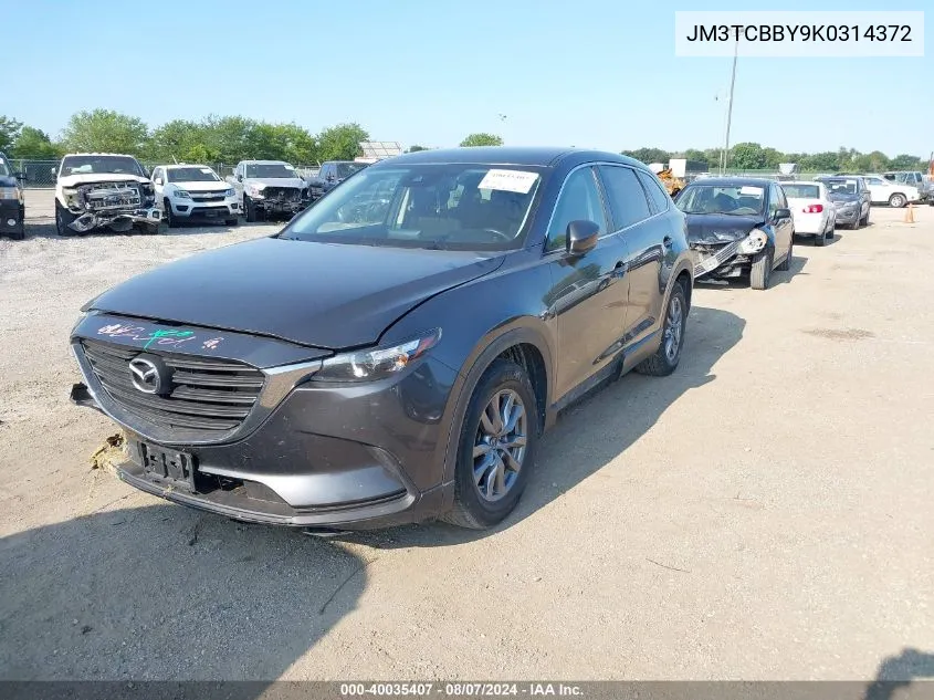 2019 Mazda Cx-9 Sport VIN: JM3TCBBY9K0314372 Lot: 40035407