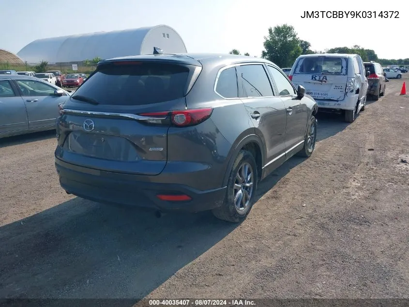 JM3TCBBY9K0314372 2019 Mazda Cx-9 Sport