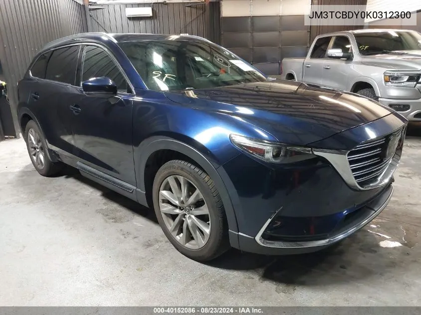 2019 Mazda Cx-9 Grand Touring VIN: JM3TCBDY0K0312300 Lot: 40152086