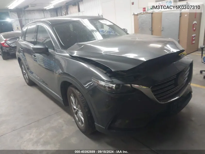 2019 Mazda Cx-9 Touring VIN: JM3TCACY6K0307310 Lot: 40392889