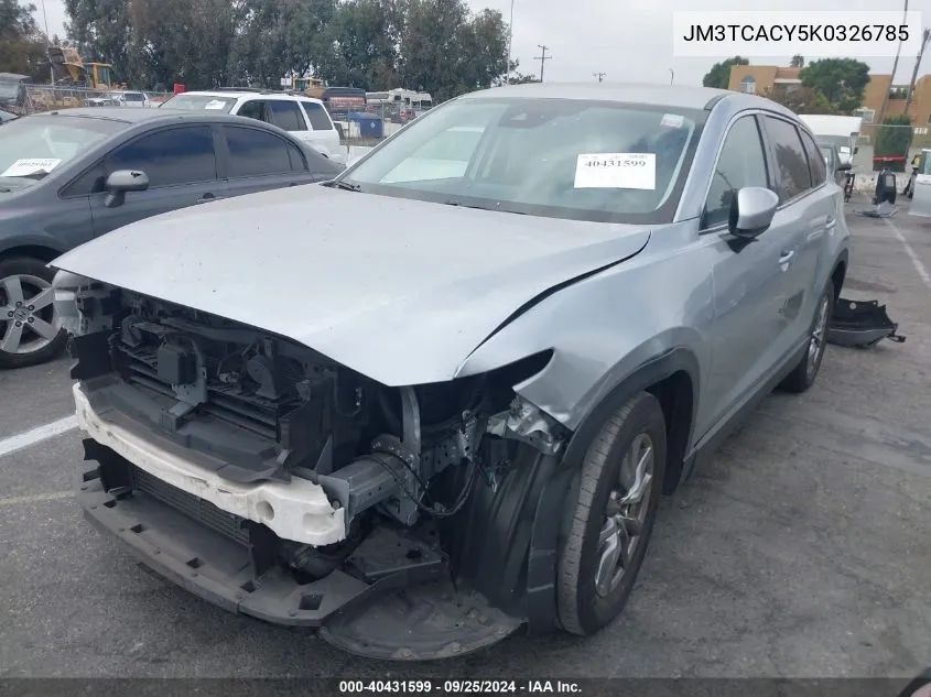 JM3TCACY5K0326785 2019 Mazda Cx-9 Touring