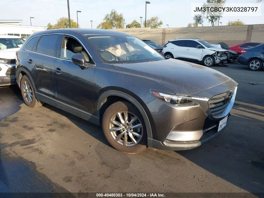 2019 Mazda Cx-9 Touring VIN: JM3TCBCY3K0328797 Lot: 40480303