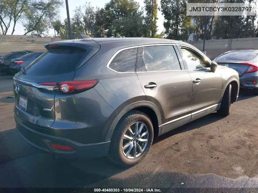 2019 Mazda Cx-9 Touring VIN: JM3TCBCY3K0328797 Lot: 40480303