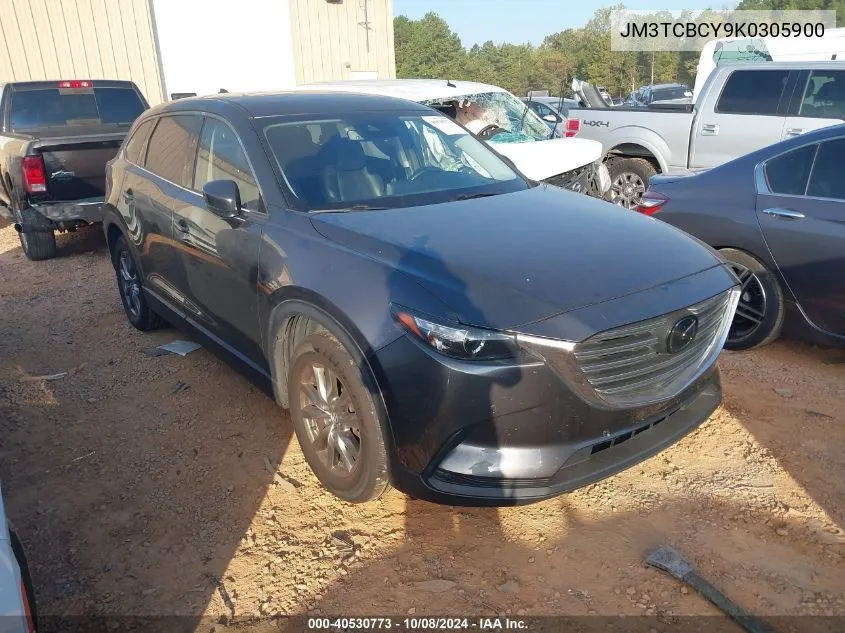 2019 Mazda Cx-9 Touring VIN: JM3TCBCY9K0305900 Lot: 40530773