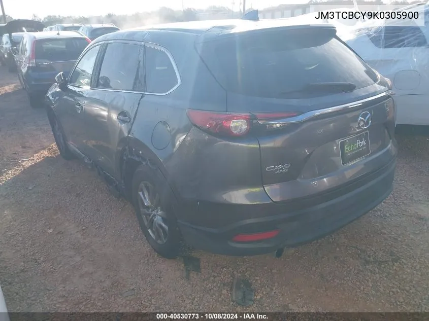 JM3TCBCY9K0305900 2019 Mazda Cx-9 Touring